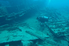 SCUBA Diver RMS Rhone BVI