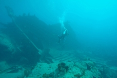 SCUBA Divers on RMS Rhone